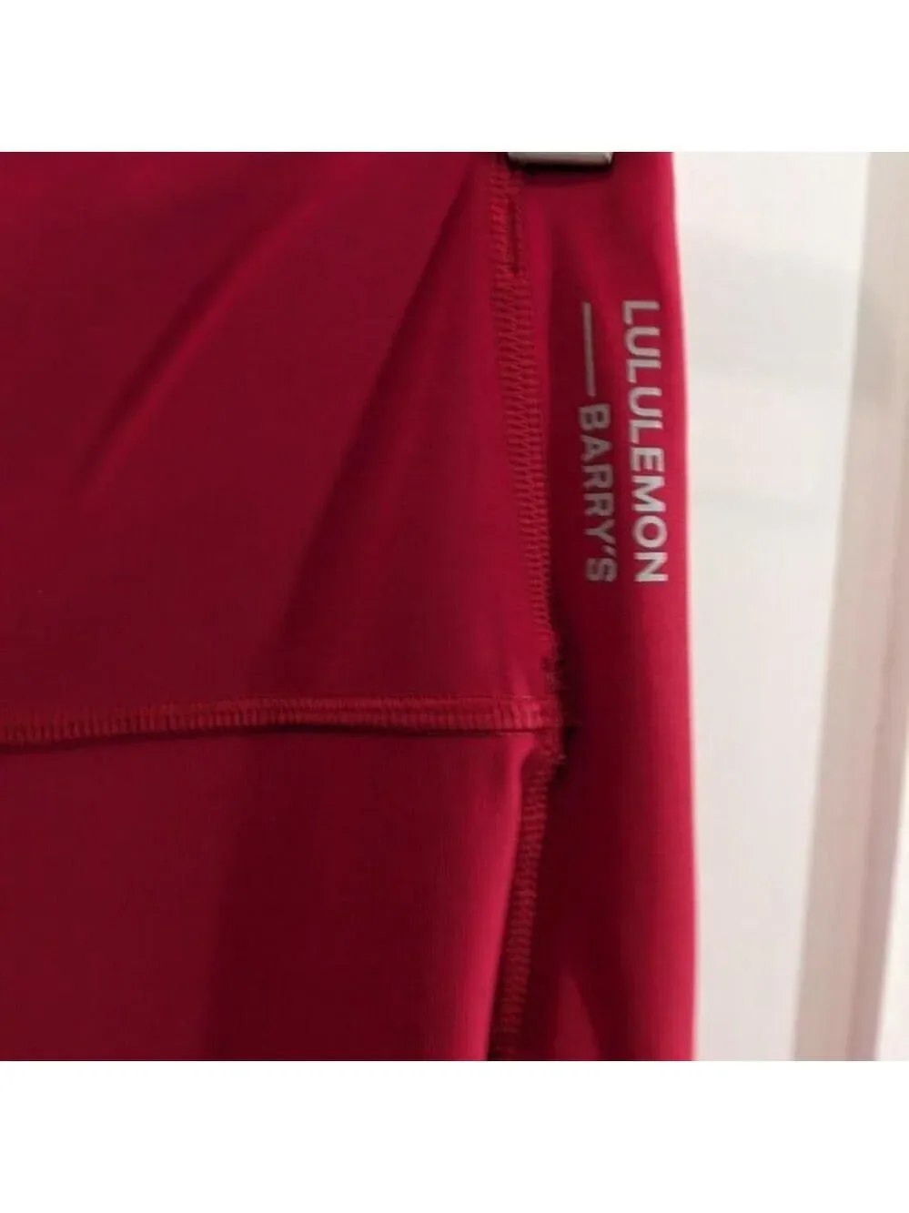Lululemon X Barrys | Stronger as One Tight 25" in Ruby Red - Picture 4 of 15